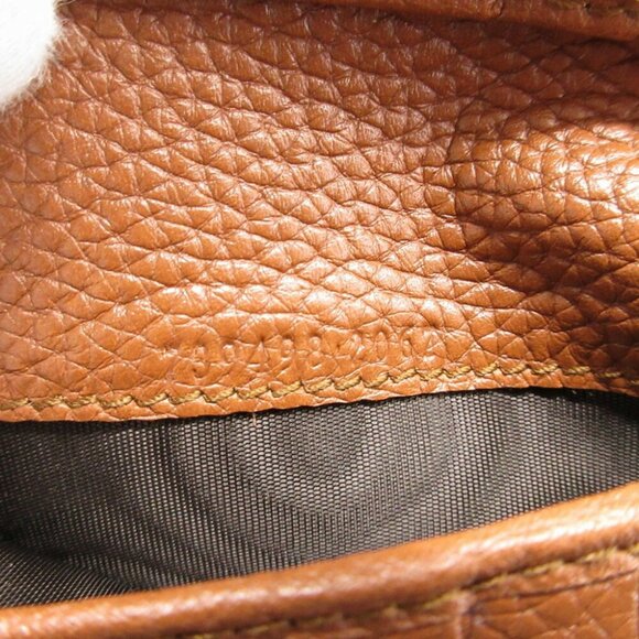 GUCCI Brown Leather Bamboo Wallet - Picture 6 of 9